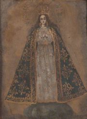 Pintura de Virgen, Quitea