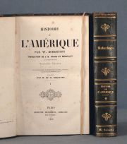 ROBERTSON, W. HISTOIRE DE LAMERIQUE, PARIS. 1852.