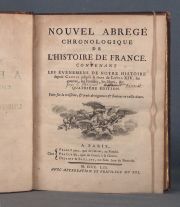 HENAULT, Ch. J.: Aregue Chronologieque de LHistoire de France. Paris. 1752,