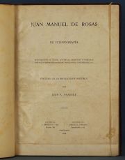 Pradere, J. A.: J. M. de Rosas, Su iconografa. Bs.As. 1914.