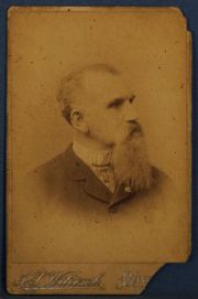Witcomb. Lucio Mansilla, albmina circa 1890.