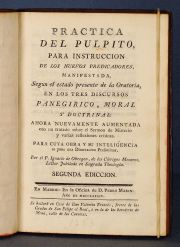 Obregn: Prctica del plpito 1784 (68)
