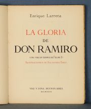 LARRETA, E. La gloria de Don Ramiro, incompleto