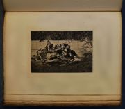 Goya, Francisco de. Tauromachie. 43 Kupferdruck - Gravren mit begleitendem.