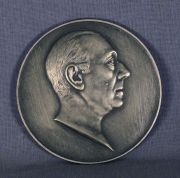 Yrurtia, Rogelio 'Dr. Enrique Finochietto'. Medalla Ao 1944. Dimetro 7,8 cm.