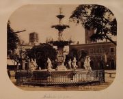 Fotos: Montevideo Tomado desde el Cerro N 42 y La Fuente, 22 x 17 cm. Circa 1870.