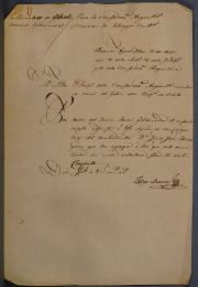 Felipe Arana 1847. carta al Ministro Argentino en Chile, Acompaa traduccin. VIVA LA CONFEDERACION ARGENTINA MUERAN