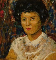 BERYSTAIN, Jorge. Retrato de Mujer, leo