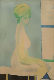Muhl Roger Girl in a Green Turban, litografia firmada N 48/150