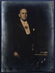 Fotografa original de Witcomb de Agustin P. Justo - Presidente de la Republica Argentina, con su firma Ao 1936