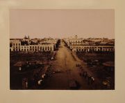 FOTOGRAFIAS. Vistas de la ciudad de Montevideo' Fotgrafo desconocido Circa 1880 / 90. Foto 17 x 21,5 cm. Cartn: 33 x 5