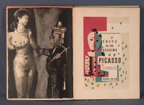 PICASSO. 'SUITE DE 180 DESSINS  Vallauris 28 Novembre 1953 au 3 Fevrier 1954. VERVE Revue Artistique et Litteraire. Bir