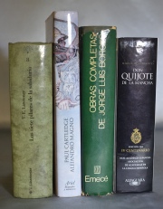 Alejandro Magno, Don Quijote, Borges y Lawrence, 4 vol.