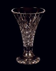 Waterford Vaso cristal moldurado y sellado