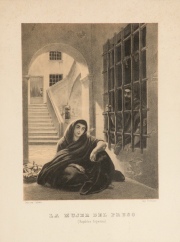 Palliere, Juan Leon 'Catedral de Bs. AS y La mujer del preso, litografías color