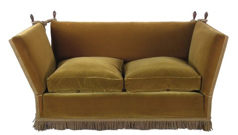 Sofas Knolle, tapizados verde