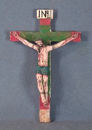 Cristo talla popular boliviana