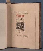 Goethe. Faust, 1924. Rene Kieffer, grabados al aguafuerte de Jean Gabriel Daragnes