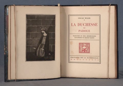Wilde, Oscar, La Duchesse de Padoue, 1926