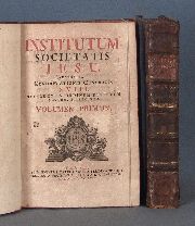 INSTITUTUM Societatis Jesu, 1757, 2 volumenes