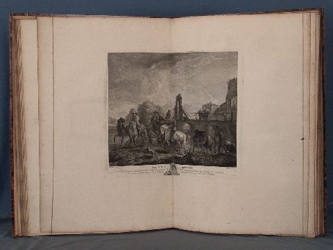 RECUEIL D´ESTAMPES Gravées d´aprez les Tableaux de la Galerie et du Cabinet de S. E. Mr. Le Comte de Bruhl, 1754. (47)