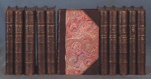 MUSSET (Alfred de). Oeuvres Complétes, 1877. 11 tomos. (59)