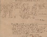 Badii, Estudio del Timpano de Vezelai, tinta