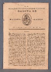 PERIODICO. GAZETA DE BUENOS AYRES Nro. 39 del Sabado 4 de Octubre de 1817