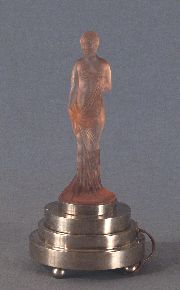Figura femenina, Art Deco, lámpara