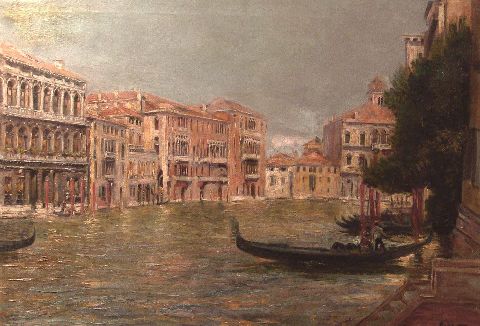 Paoletti, Venecia, óleo