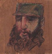 SABAT, Fidel Castro, caricatura