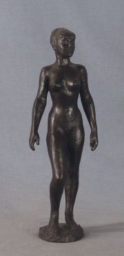 Yencesse Hubert, Desnudo Femenino, escultura de bronce