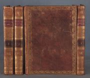 OVIDIO. Las Metamorfosis en latín y frances, Paris, 1767, Le Clerc. In - 4º, 4 volúmenes. Encuadernación de época en be-