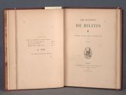LOUYS, Pierre: LES CHANSONS DE BILITIS...1º Edición. Enc. pleno cuero firmada Morot. Denis