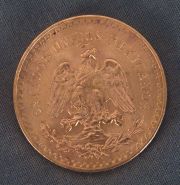 Moneda Mexicana de oro