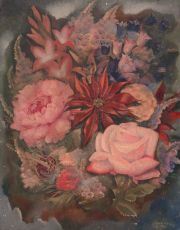 LYDYS. Bouquet rosa, leo