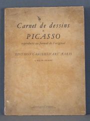 PICASSO, Carnet de dessins, 1 volumen