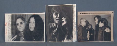 Lennon, John y Yoko Ono, fotografías