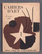 CAHIERS DART 24 ANNEE 1949 - N  1. Totalmente ilustrado. Paris, 1949.