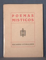 GUIRALDES, Ricardo: POEMAS MISTICOS....1 Vol.