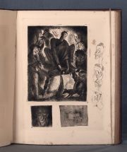 GOETHE, Johann Wolfgang Von: LE LIVRE CONTIENT LA MALHEURESE HISTOIRE DU COTEUR FAUST, Traduit par Gerard de Nerval. 1 V