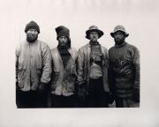 H.G. Ponting.  Miembros de la Expedición Antártica, fotografía de la colección Popperfot, Londres, Impresión Posterior.