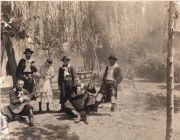 Argentine, On the Pampas. A scene on a ranch. Fotografía de 1928.