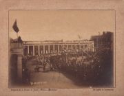 Fotografía de Escuela de Artes y Oficios de Montevideo, foto albuminada circa 1883 ealizada por la firma