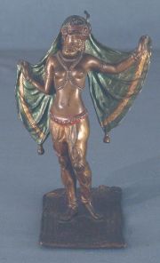 Estatua Odalisca en bronce