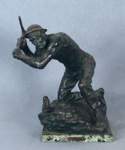 Cardona, J. Minero, escultura de bronce