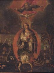 Virgen Inmaculada, leo