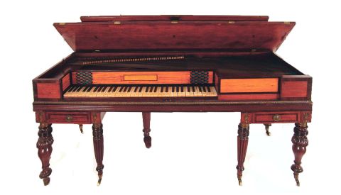 Piano ingls, estilo Regency.