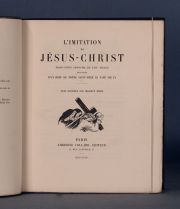 L'IMITATION DE JESUS...CHRIST. Paris. Aa. Vollard 1903