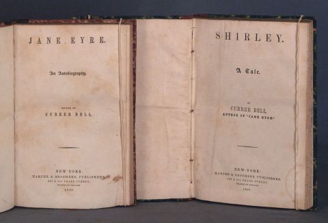 BELL, Currer. (Charlotte Bronte). JANE EYRE....con SHIRLEY - A TALE...